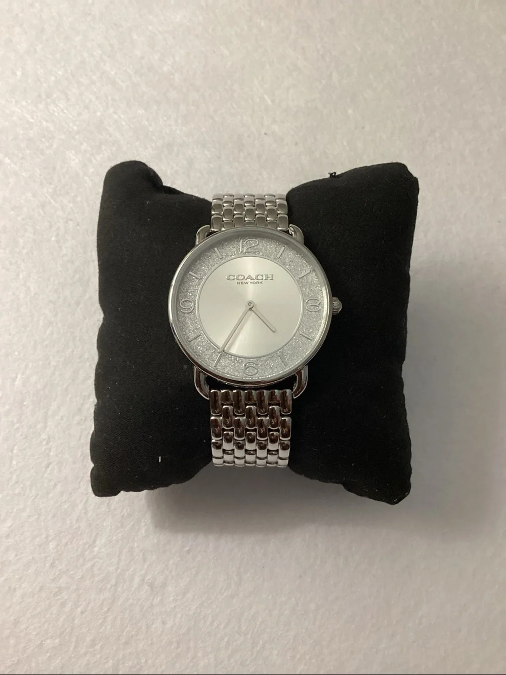 Coach Women's Silver Elliot Stainless Steel Watch 36mm